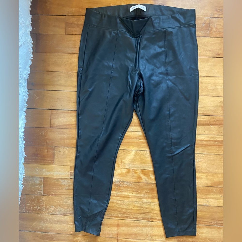 Size XL Old Navy Stevie Full Leather Leggings
